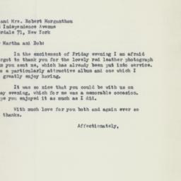 Letter: 1958 April 4