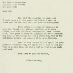 Letter: 1949 November 30