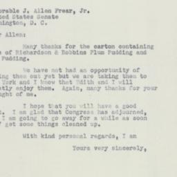 Letter: 1951 October 21