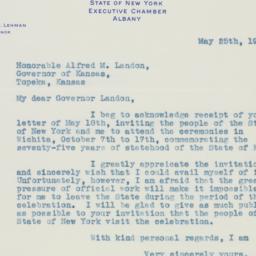 Letter: 1936 May 25