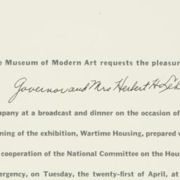Invitation: n.d.