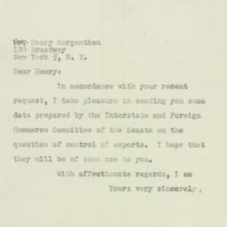 Letter: 1951 June 18