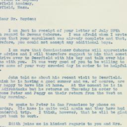 Letter: 1938 August 2