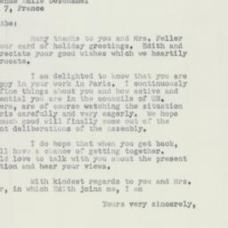 Letter: 1951 January 7