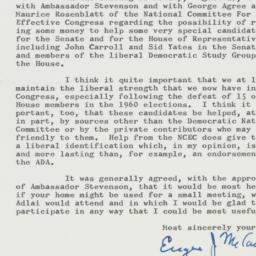 Letter: 1962 August 29