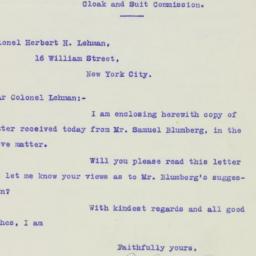 Letter: 1926 February 13