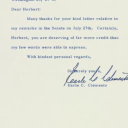 Letter: 1956 August 2
