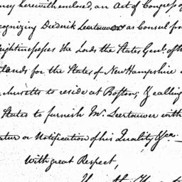 Document, 1785 August 25