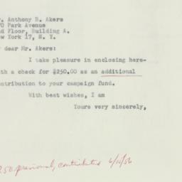 Letter: 1956 September 20