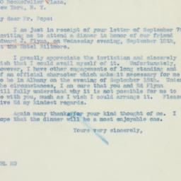 Letter: 1940 September 10