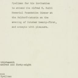 Letter: 1948 September 13