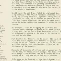 Letter: 1941 May 21