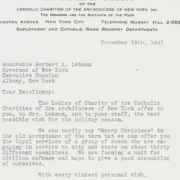 Letter: 1941 December 19