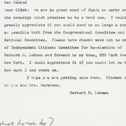 Letter: 1950 September 28