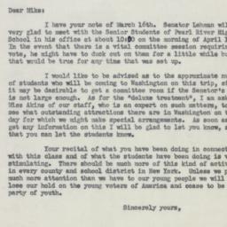 Letter: 1953 March 17