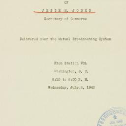 Speech: 1942 July 8