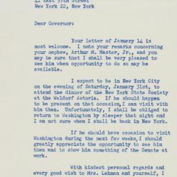 Letter: 1948 January 18