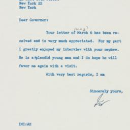 Letter: 1948 May 14
