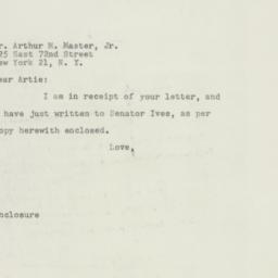Letter: 1948 January 26