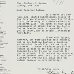 Letter: 1936 February 7