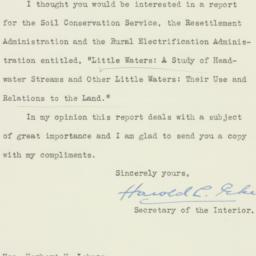 Letter: 1936 February 20