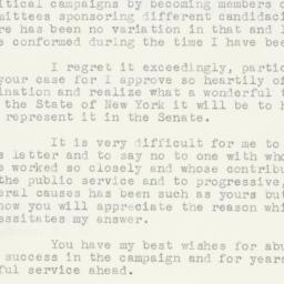 Letter: 1946 October 21