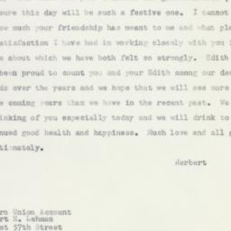 Letter: 1956 September 26