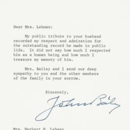 Letter: 1963 December 6