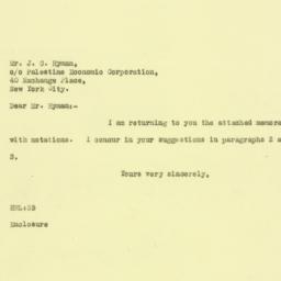 Letter: 1925 October 8