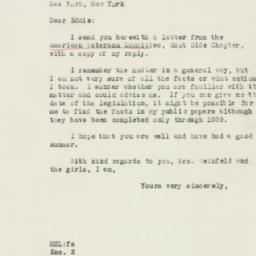 Letter: 1946 August 27