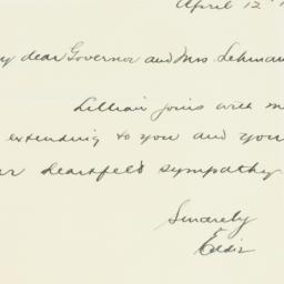 Letter: 1944 April 12
