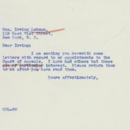 Letter: 1939 December 7