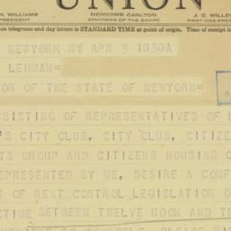 Letter: 1942 April 9