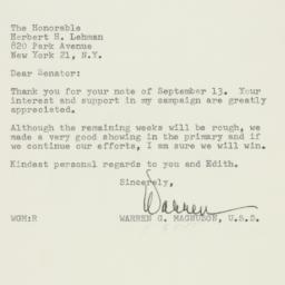 Letter: 1956 September 28