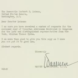 Letter: 1952 October 23