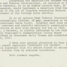 Letter: 1955 August 30