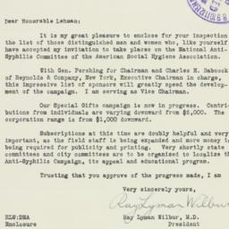 Letter: 1937 November 2