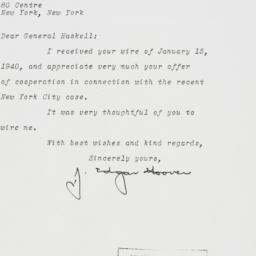 Letter: 1940 January 24