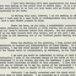 Letter: 1952 August 5