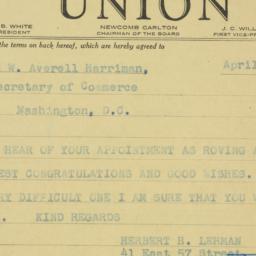 Letter: 1948 April 22