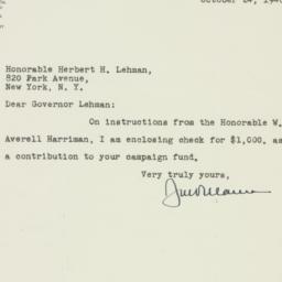 Letter: 1946 October 24