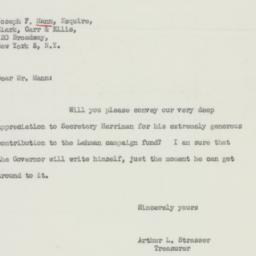 Letter: 1946 October 30