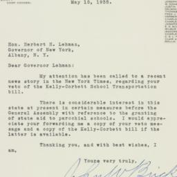 Letter: 1935 May 15