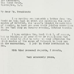 Letter: 1937 May 7