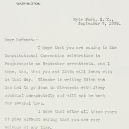 Letter: 1938 September 7