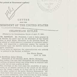 Letter: 1939 April 17