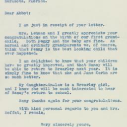 Letter: 1940 May 10