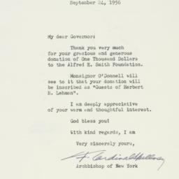 Letter: 1956 September 24