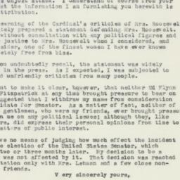 Letter: 1957 August 7