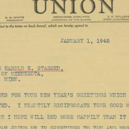 Telegram: 1942 January 1